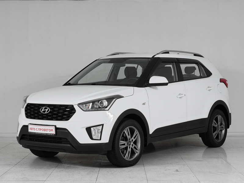 Hyundai Creta, I Рестайлинг 2021 с пробегом 49 500 км.