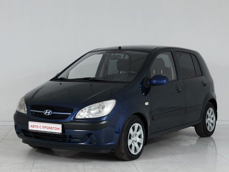 Hyundai Getz, I Рестайлинг 2008 с пробегом 76 700 км.