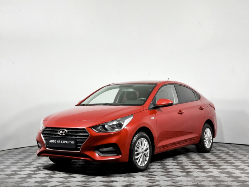 Hyundai Solaris, II 2019 с пробегом 62 000 км.