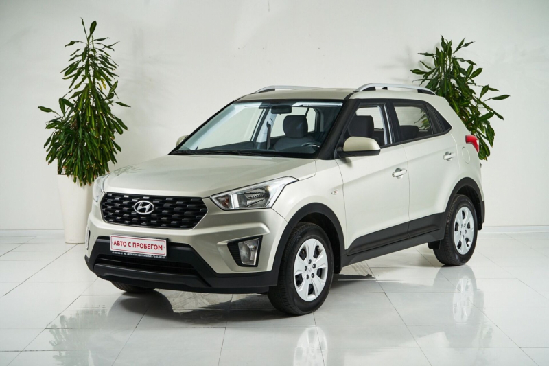 Hyundai Creta, I 2020 с пробегом 39 000 км.