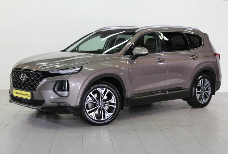 Hyundai Santa Fe, IV 2019 с пробегом 81 000 км.