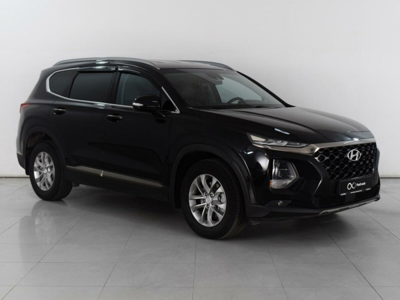 Hyundai Santa Fe, IV 2019 с пробегом 70 000 км.