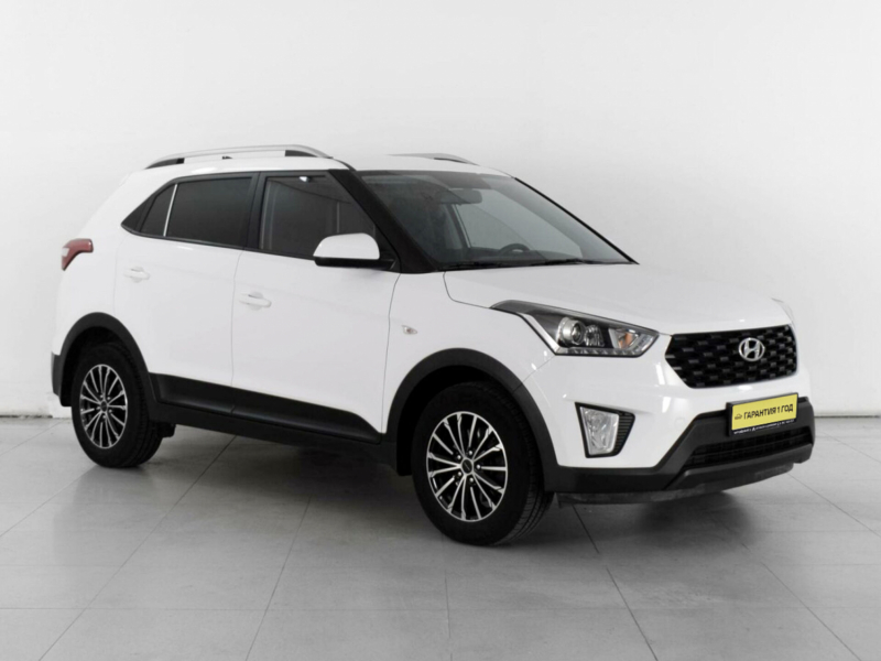 Hyundai Creta, I Рестайлинг 2021 с пробегом 25 200 км.