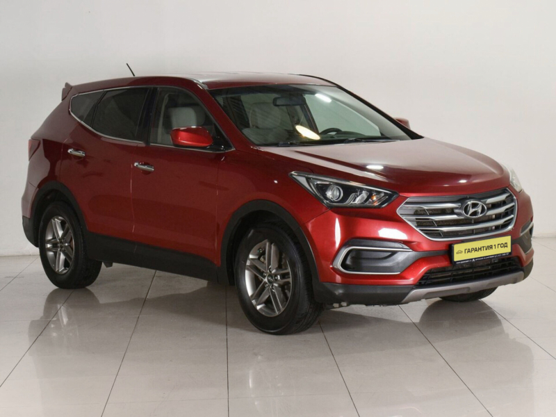 Hyundai Santa Fe, 2017 г.