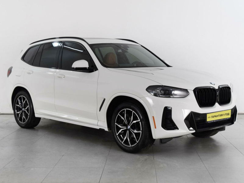 BMW X3, III (G01) Рестайлинг 2022 с пробегом 15 500 км.