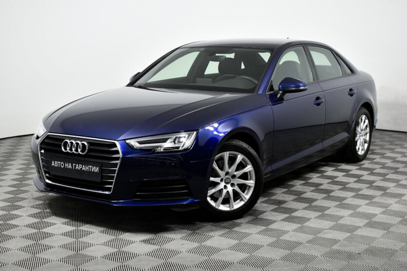 Audi A4, V (B9) 2019 с пробегом 50 000 км.