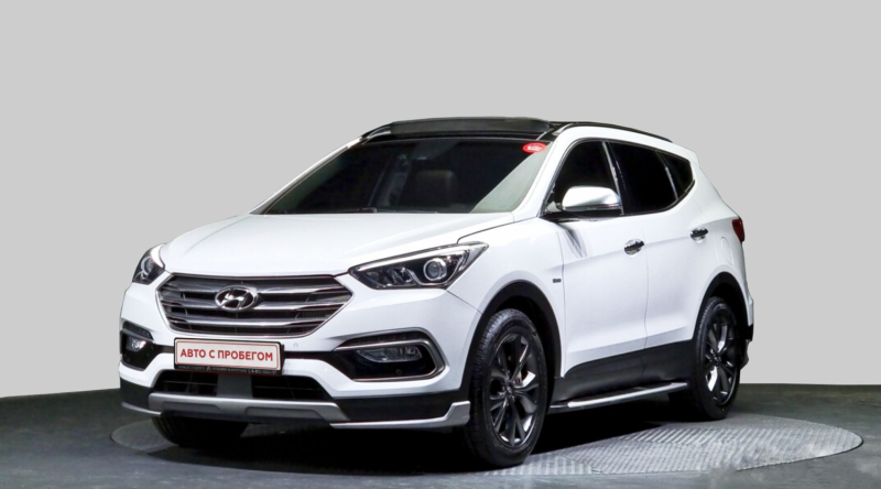 Hyundai Santa Fe, 2019 г.