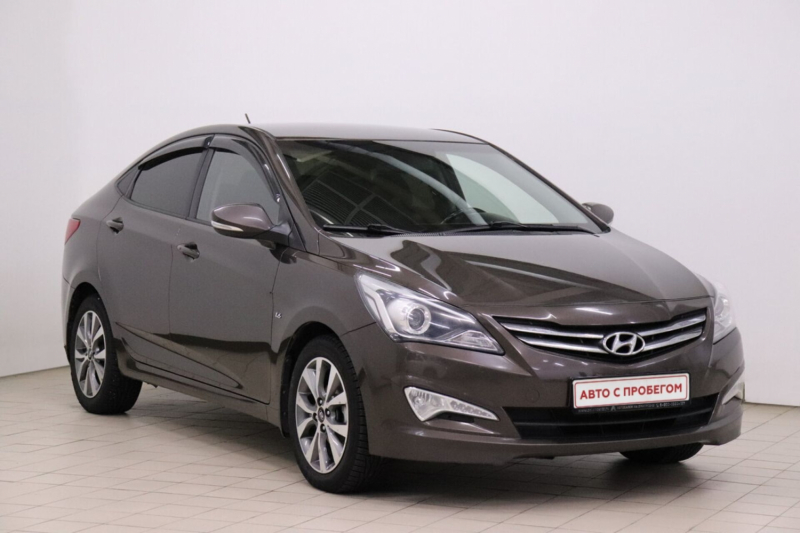 Hyundai Solaris, I Рестайлинг 2016 с пробегом 114 200 км.