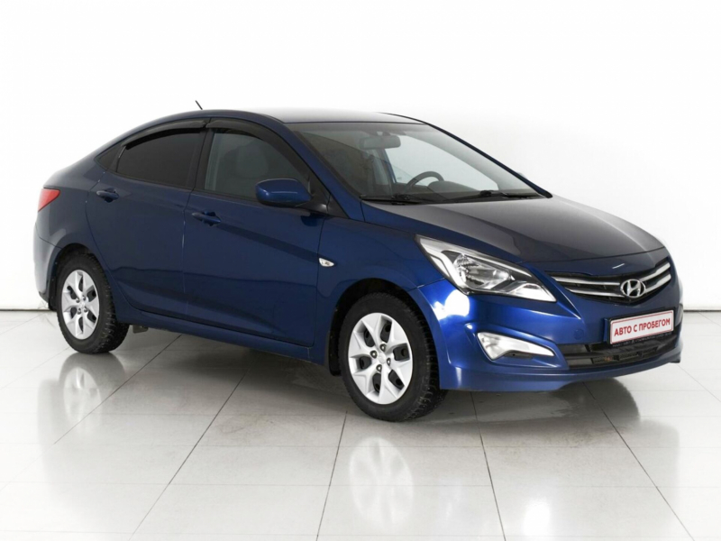 Hyundai Solaris, I Рестайлинг 2015 с пробегом 136 200 км.