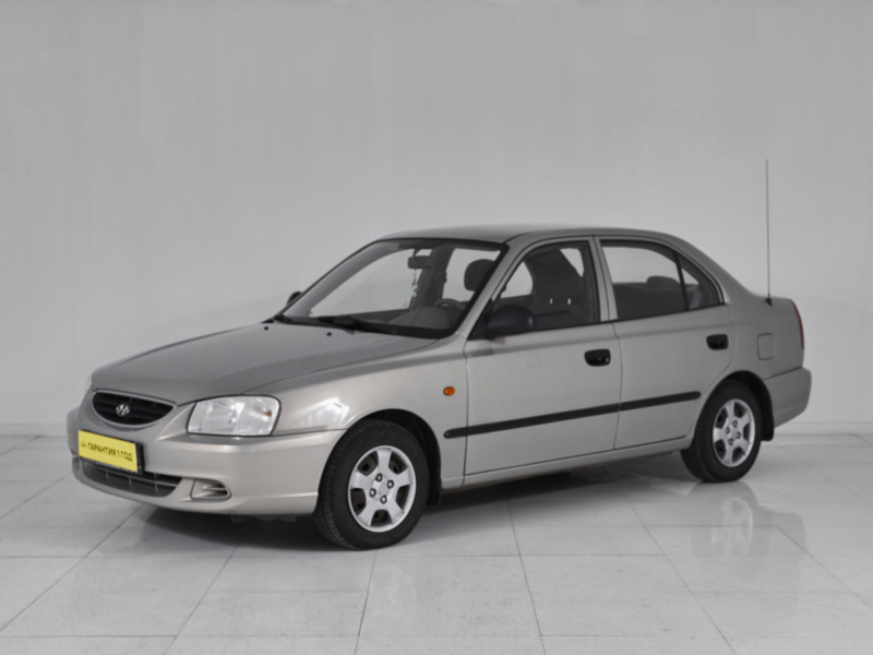 Hyundai Accent, II 2008 с пробегом 187 500 км.