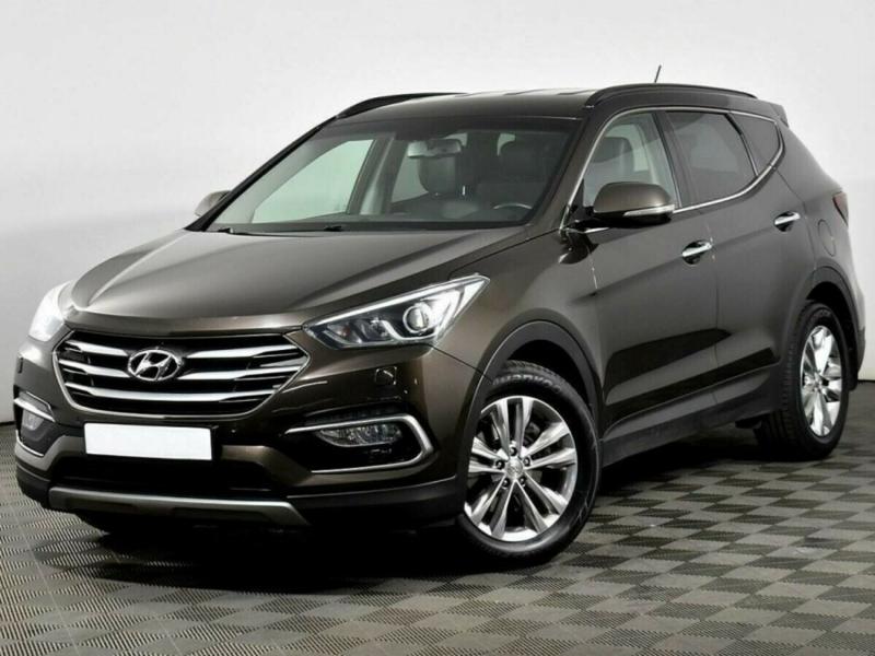 Hyundai Santa Fe, III Рестайлинг 2017 с пробегом 74 000 км.