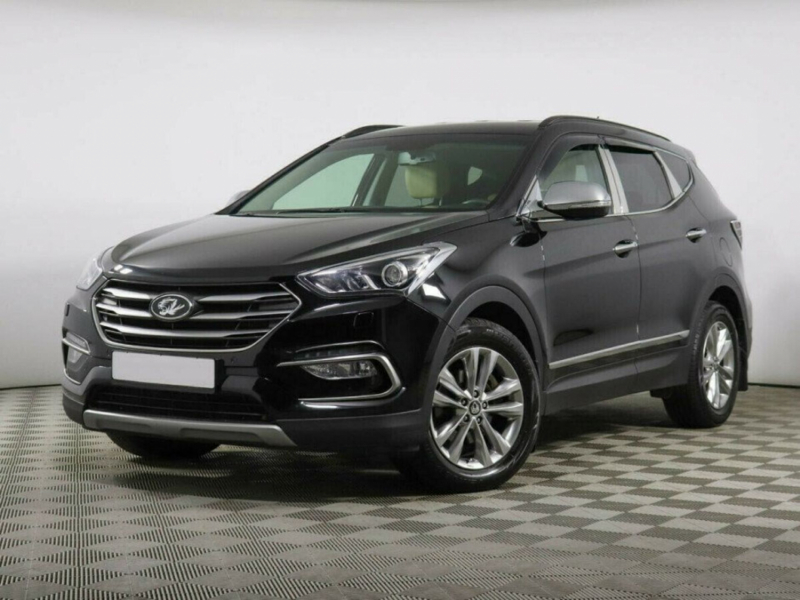 Hyundai Santa Fe, III Рестайлинг 2016 с пробегом 78 000 км.