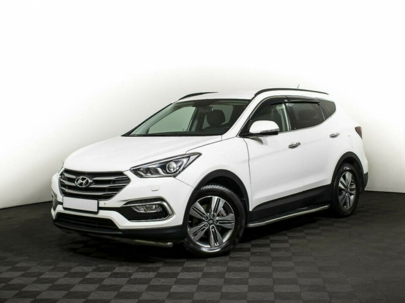 Hyundai Santa Fe, III Рестайлинг 2017 с пробегом 72 000 км.