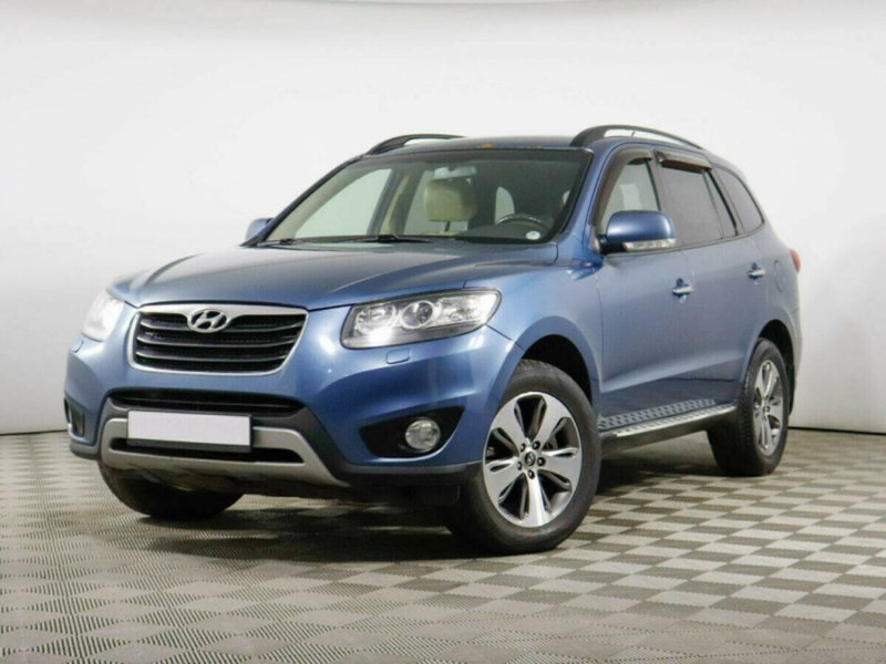 Hyundai Santa Fe, II Рестайлинг 2012 с пробегом 112 000 км.