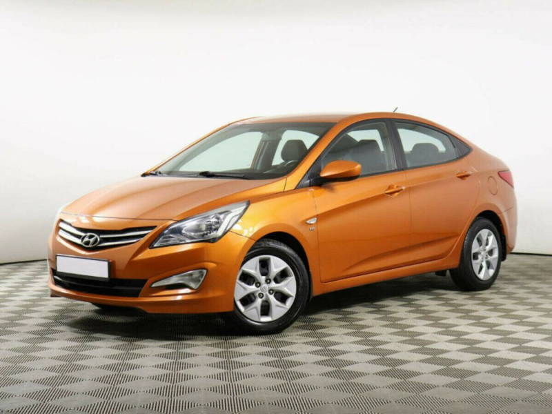 Hyundai Solaris, I Рестайлинг 2016 с пробегом 92 000 км.