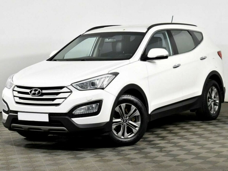 Hyundai Santa Fe, III 2014 с пробегом 96 000 км.