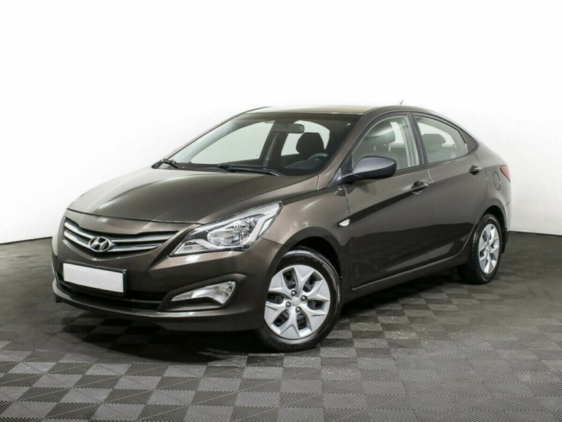 Hyundai Solaris, I Рестайлинг 2016 с пробегом 88 000 км.