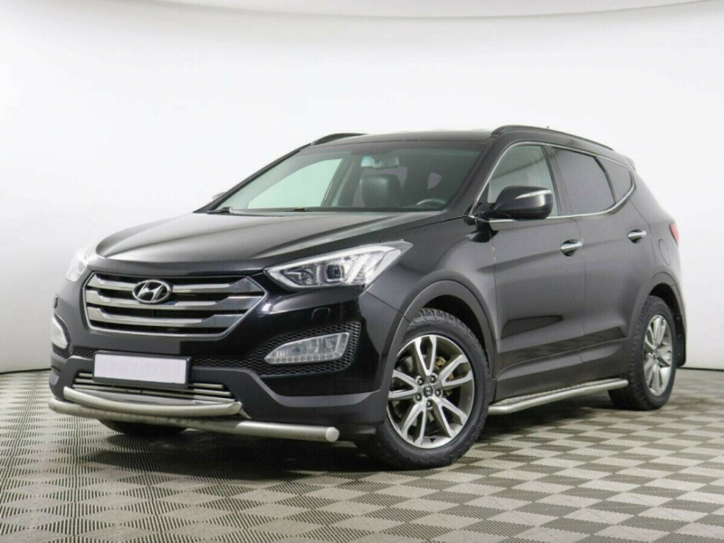 Hyundai Santa Fe, III Рестайлинг 2015 с пробегом 79 000 км.