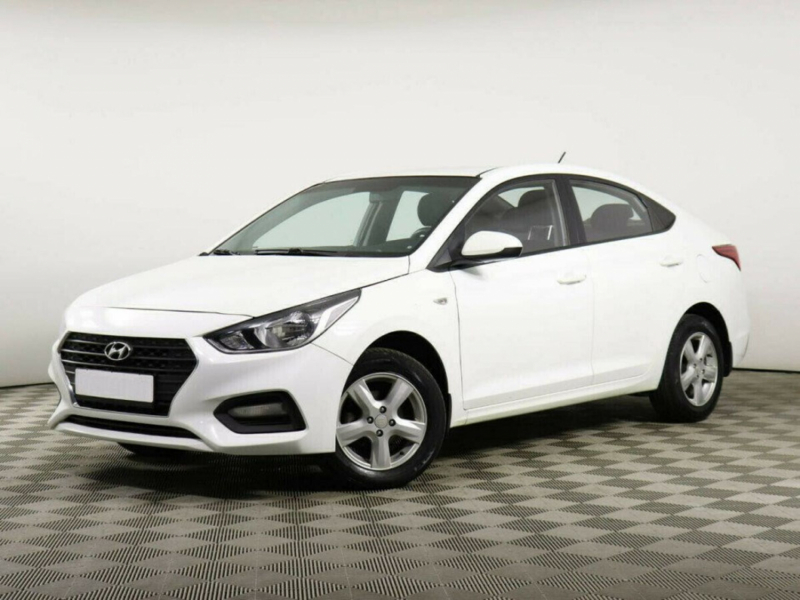 Hyundai Solaris, II 2018 с пробегом 86 000 км.