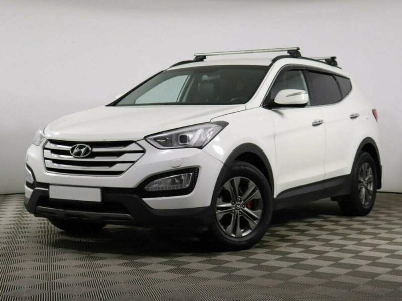 Hyundai Santa Fe, III Рестайлинг 2015 с пробегом 82 000 км.