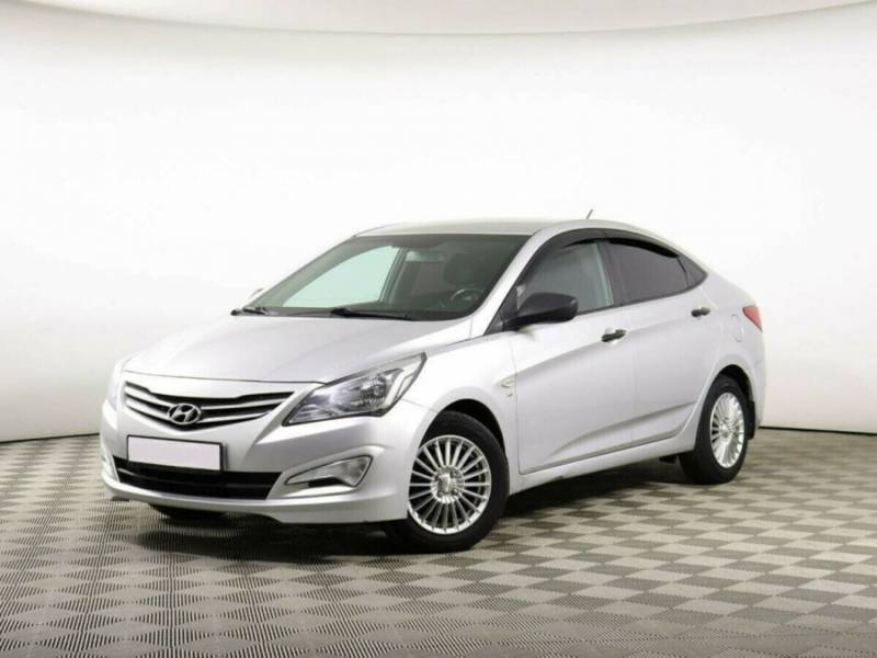 Hyundai Solaris, I Рестайлинг 2016 с пробегом 89 000 км.