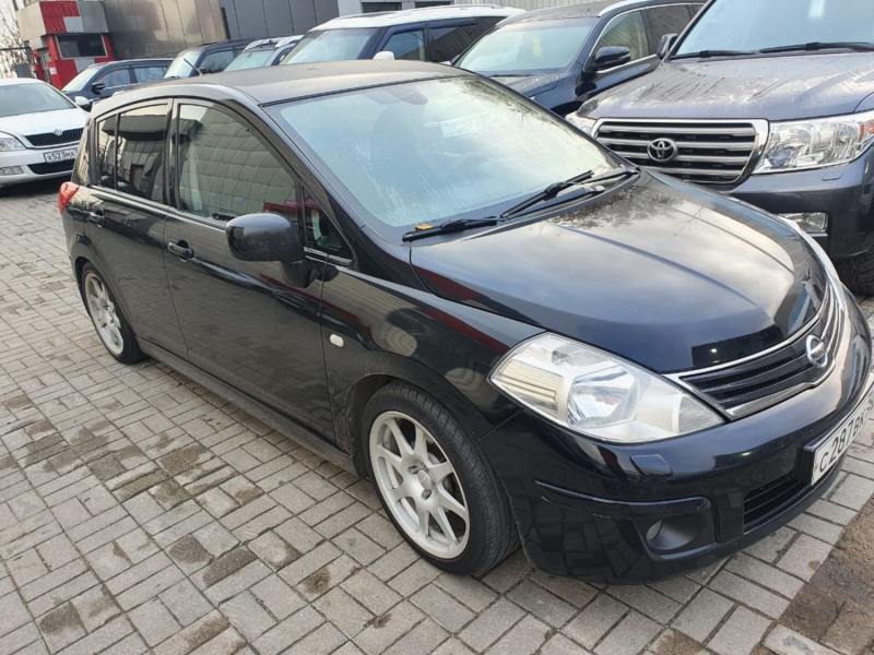 Nissan Tiida, I Рестайлинг 2010 с пробегом 189 000 км.