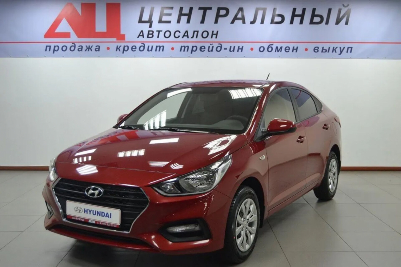 Hyundai Solaris, II 2019 с пробегом 51 000 км.