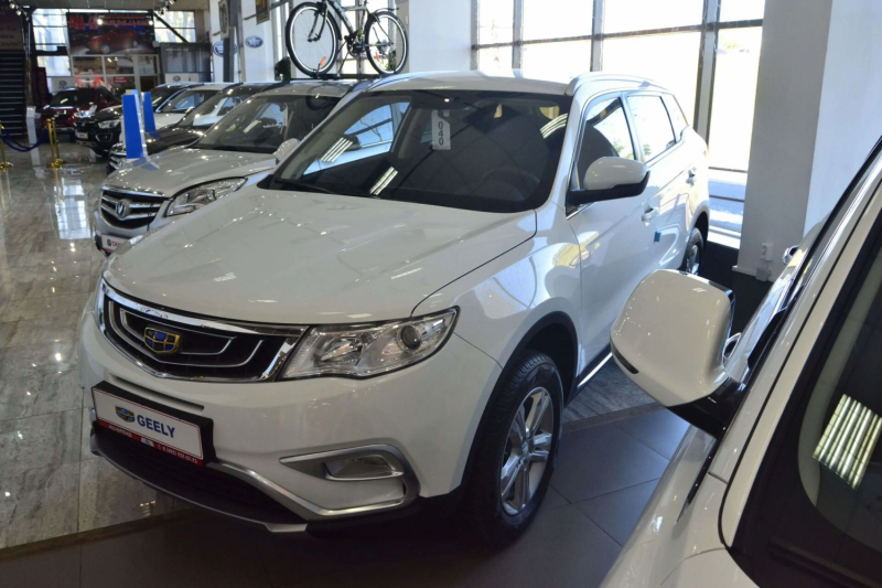 Geely Atlas, I 2019 с пробегом 34 000 км.