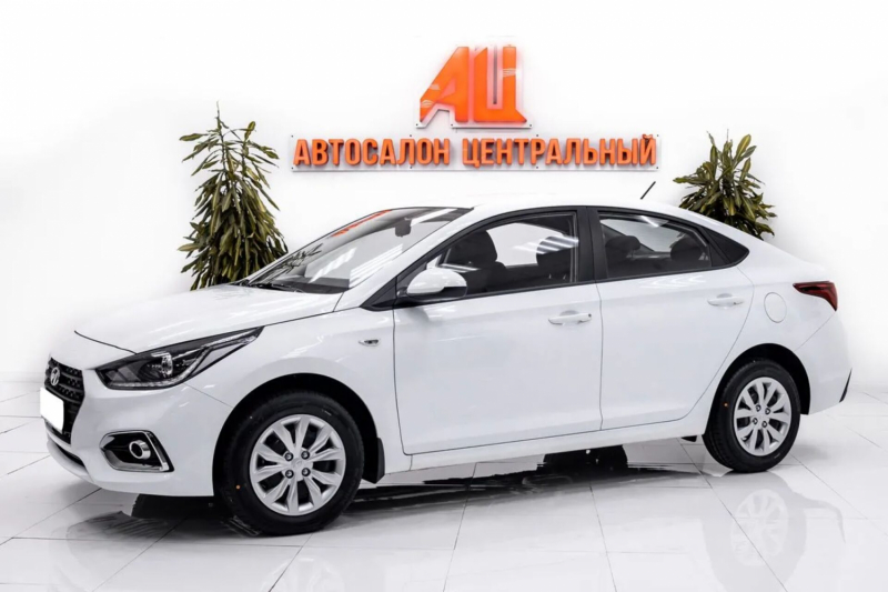 Hyundai Solaris, II 2019 с пробегом 49 000 км.