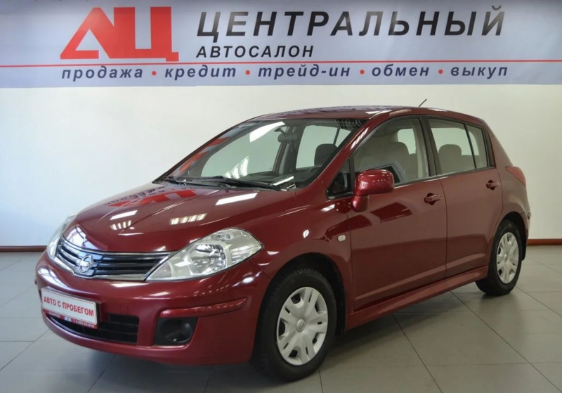 Nissan Tiida, I Рестайлинг 2012 с пробегом 69 000 км.