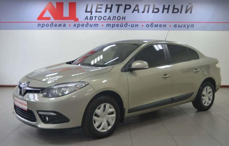 Renault Fluence, I Рестайлинг 2014 с пробегом 83 000 км.