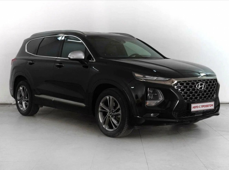 Hyundai Santa Fe, IV 2018 с пробегом 123 000 км.